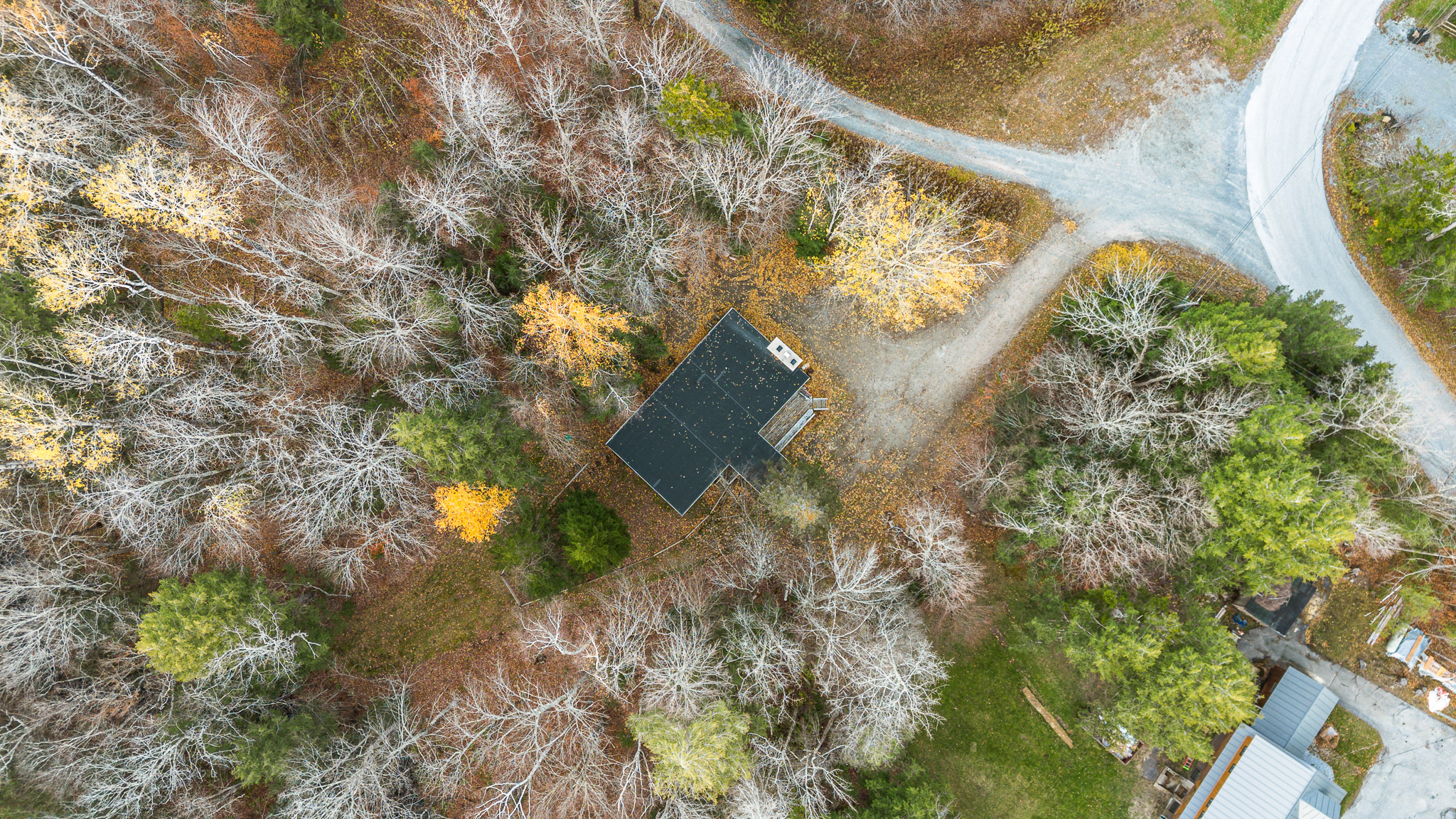 Lodge exterior front view