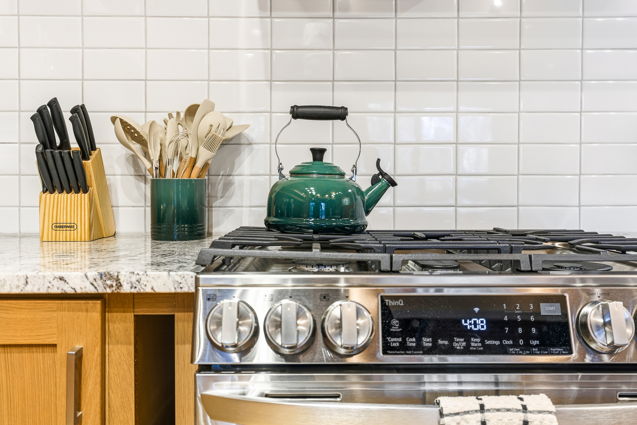 Kitchen — counter and prep space